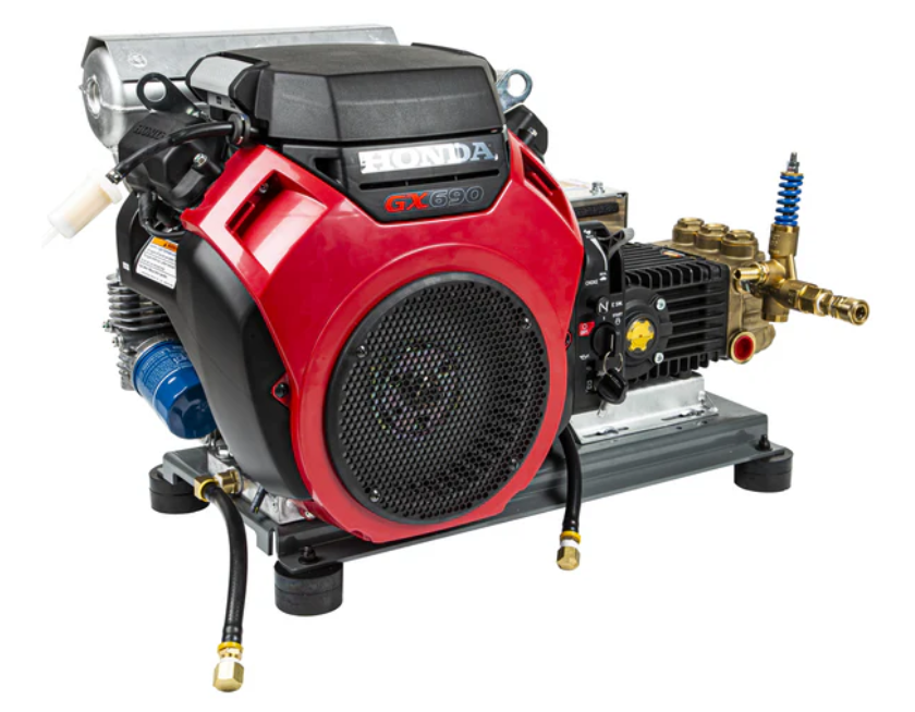 BE 8.2 GPM 4000PSI Skid Pressure Washer