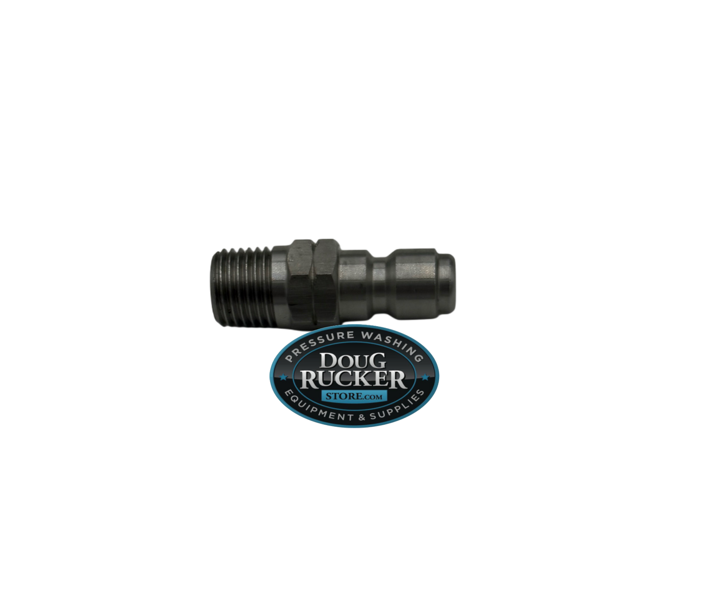 HPC 1/4 MPT Stainless Steel Plug