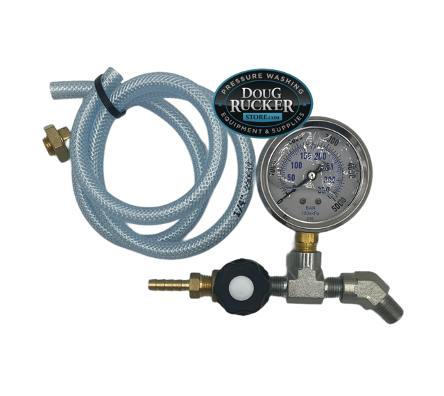 Surface Cleaner Pressure Regulator Kit (Adjustable PSI Control)