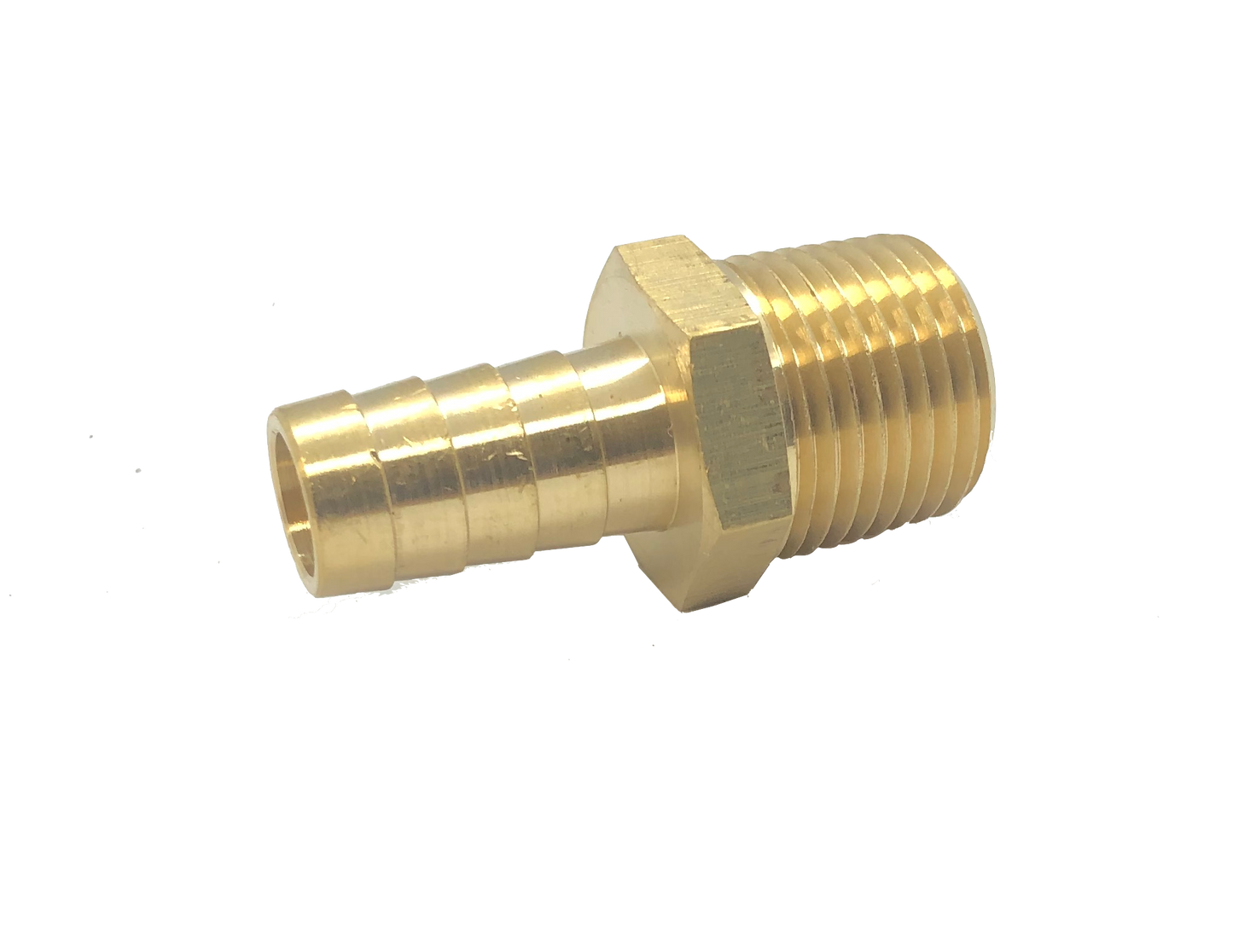 Brass 1/2" MPT x 1/2 Hose Barb