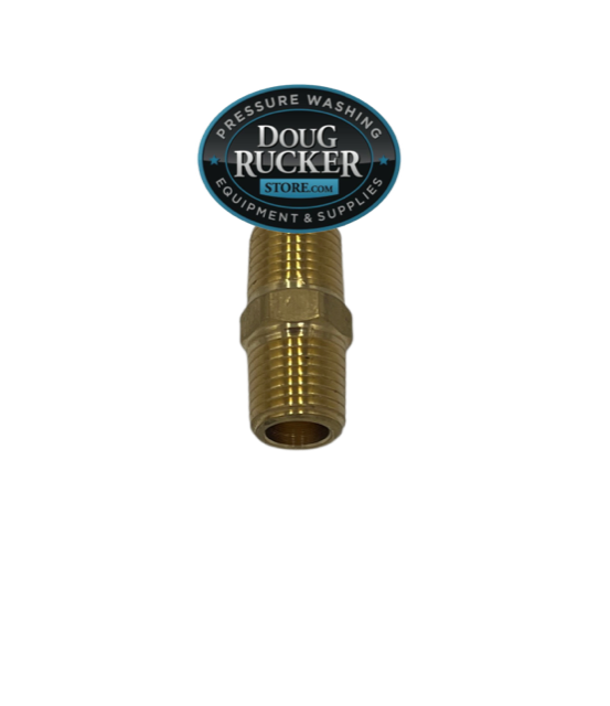 Brass Hex Nipple Reducer