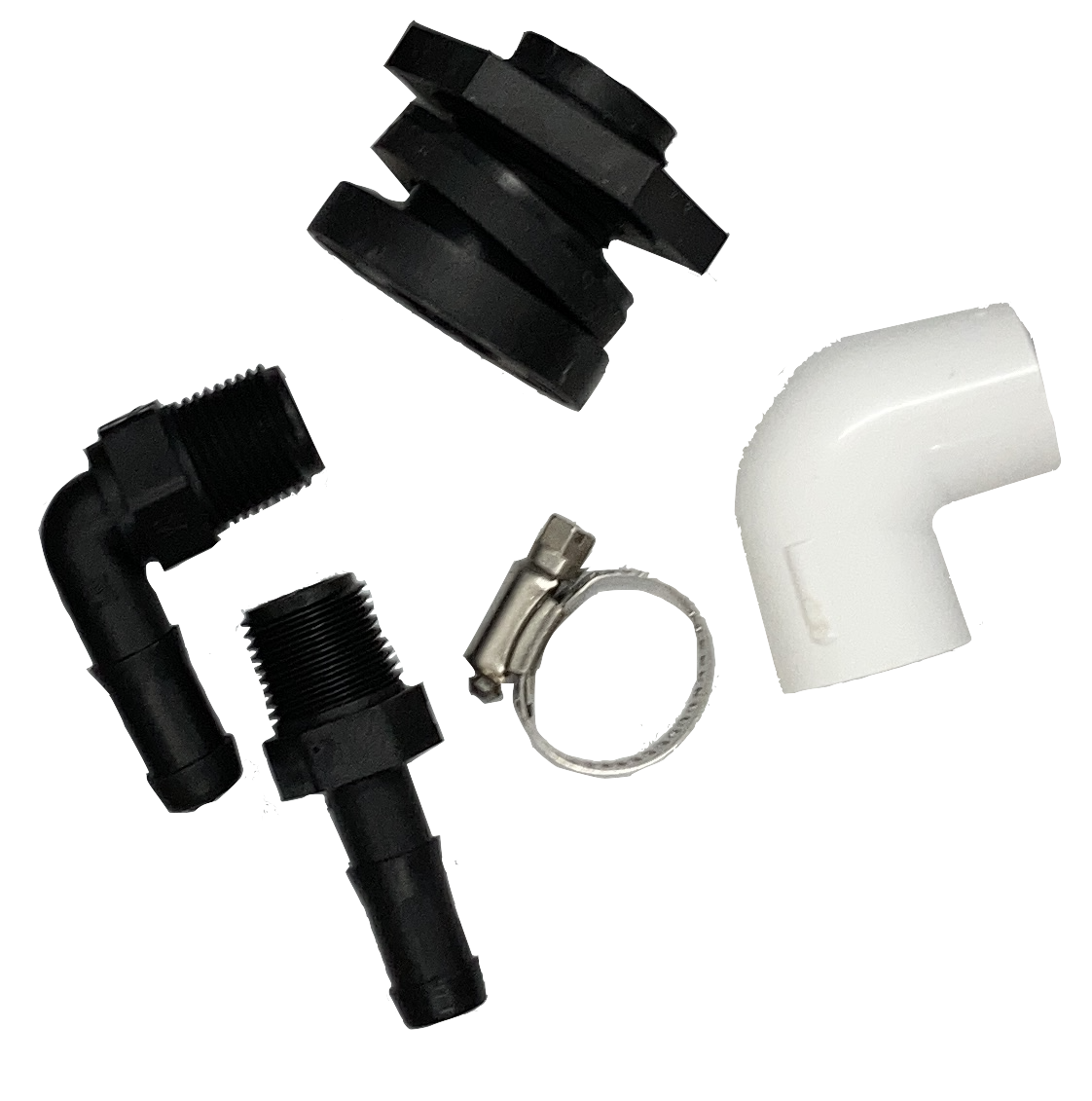 Plumbing Kit with no Clear Braid Hose