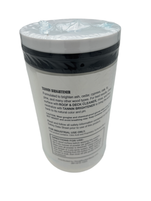 Tannin Brightener Label