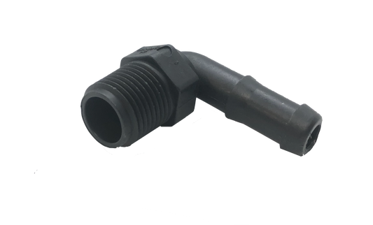 Banjo Threaded Hose Barb Elbow