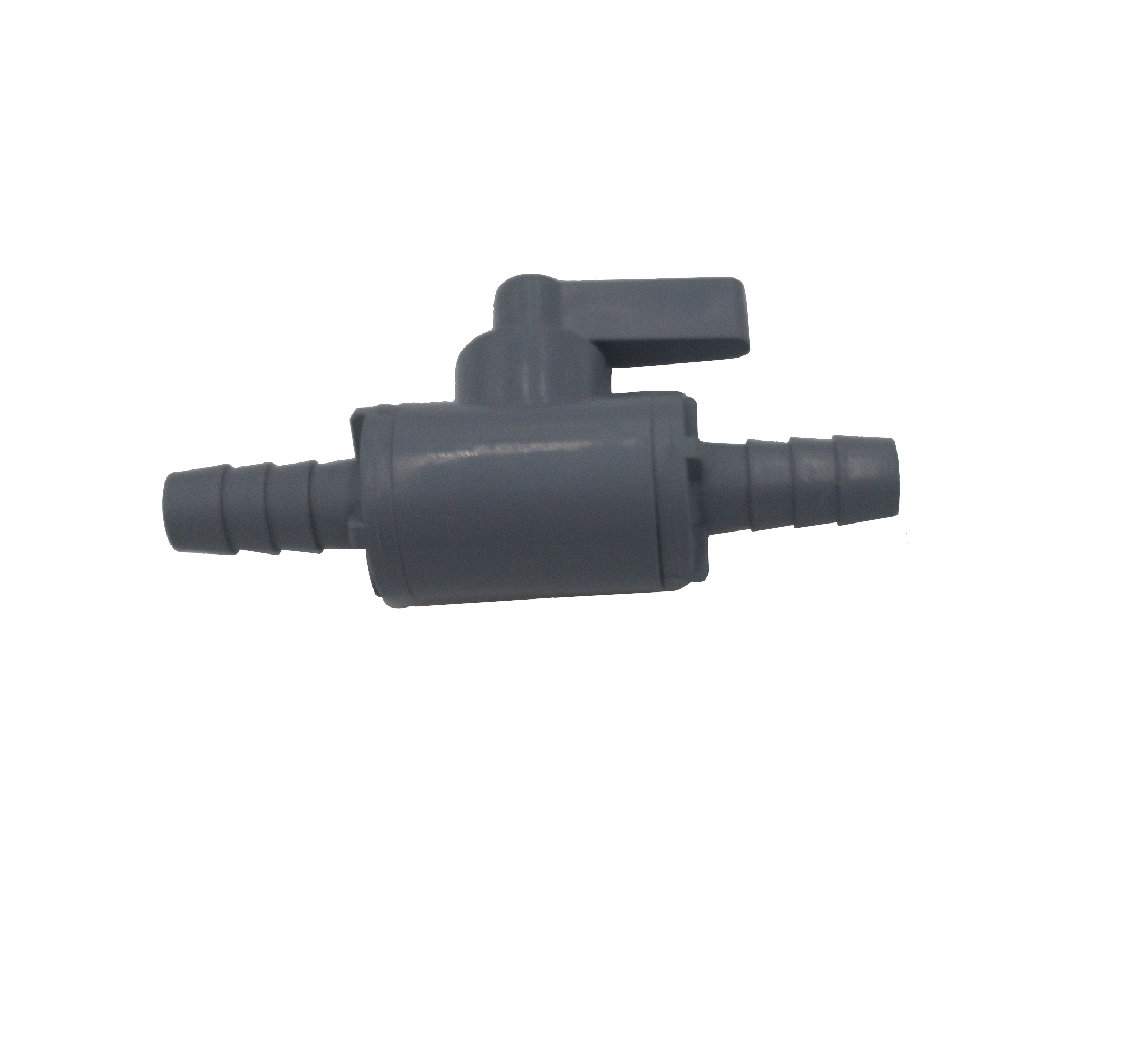 3/8" Plastic Barbed Shutoff Valve - Small Flow Control Valve For Tubing