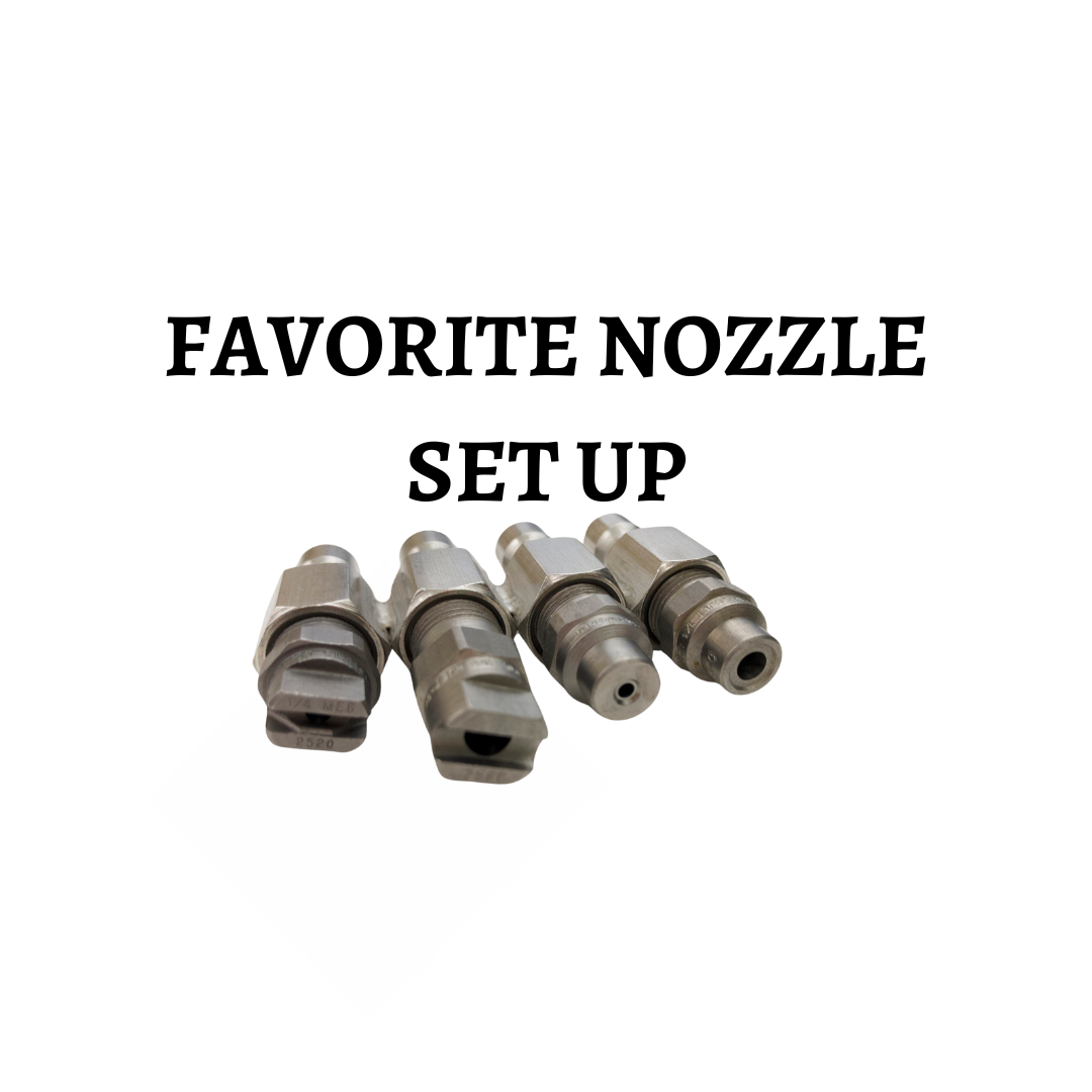 PRESSURE WASHING NOZZLES
