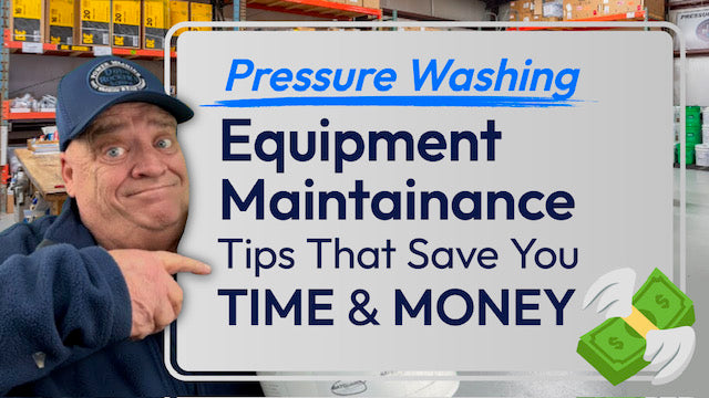 Pressure Washing Equipment Maintenance Tips That Save You Time and Money