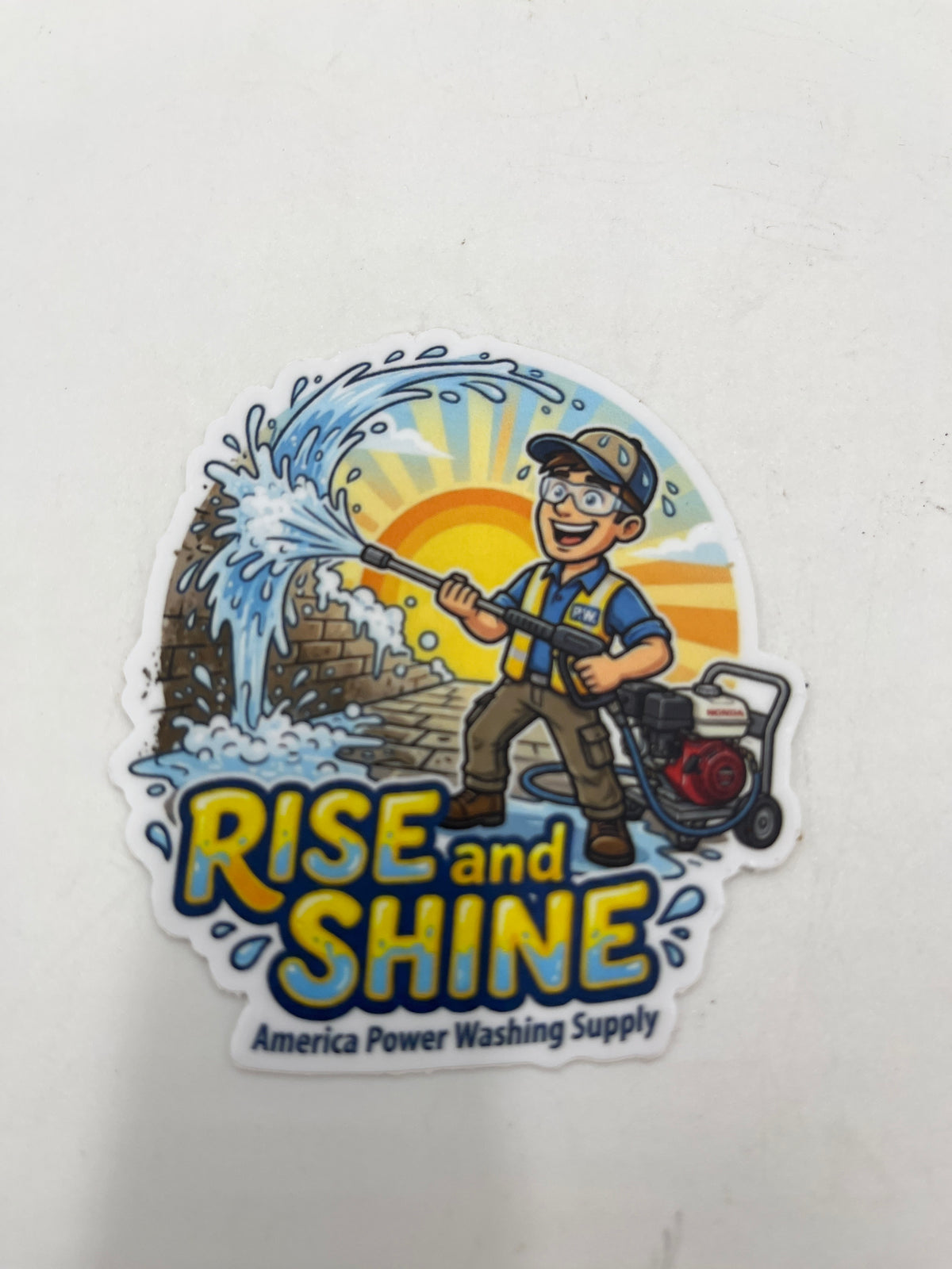 Rise and Shine Sticker