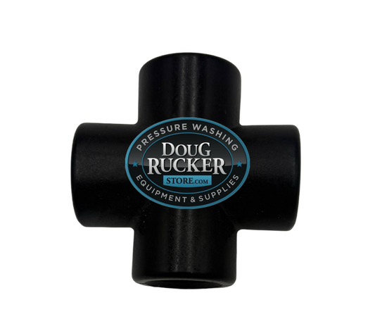 Banjo Poly Pipe Cross- 1/2"