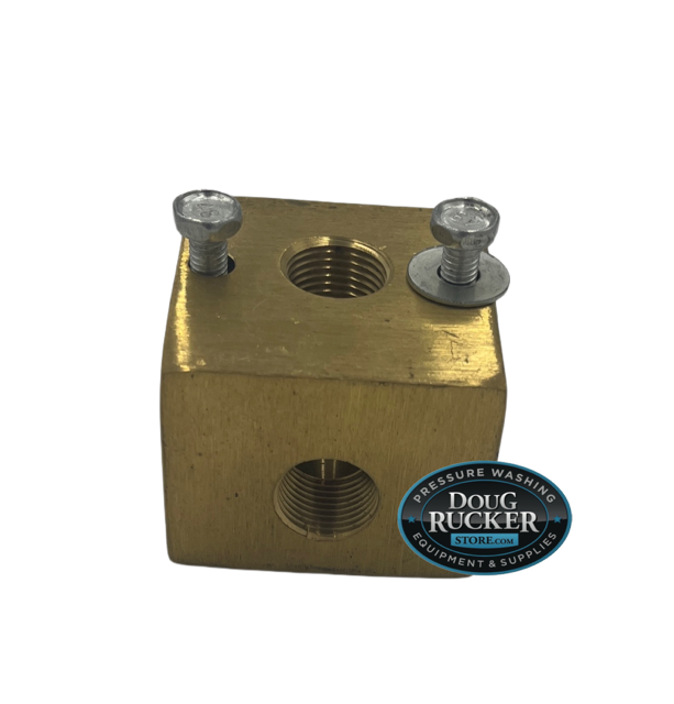 Brass Unloader Mounting Block