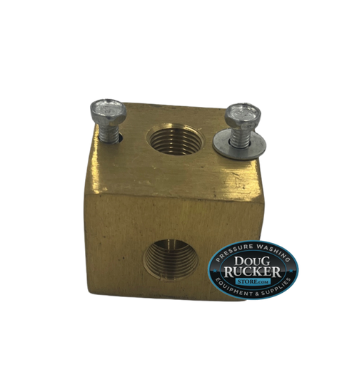 Brass Unloader Mounting Block – DougRuckerStore.com
