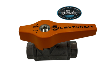 Centurion High Pressure Ball Valve Setup