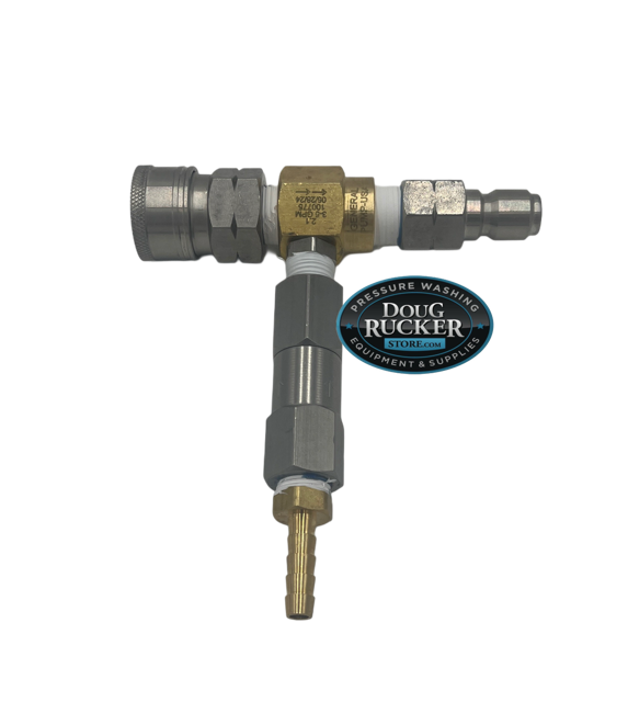 Downstream Injector Check Valve Setup