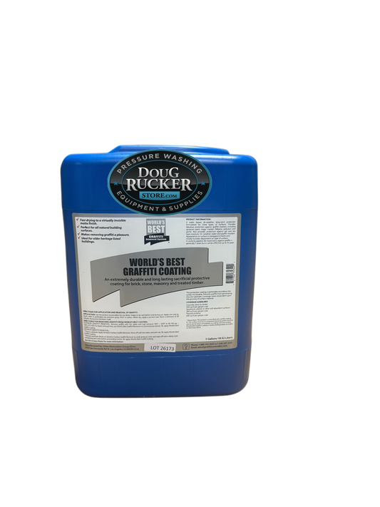Worlds Best Graffiti Coating, 5 Gallon