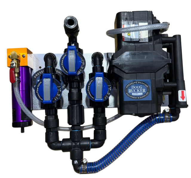 Kingslinger Soft Wash Mixing Station