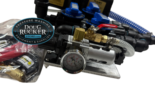 Kingslinger Soft Wash Mixing Station