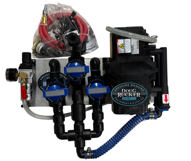 Kingslinger Soft Wash Mixing Station