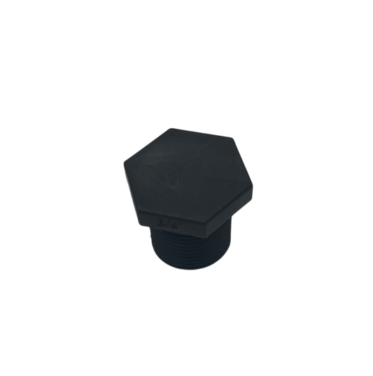 Poly Hex Plug 3/4"