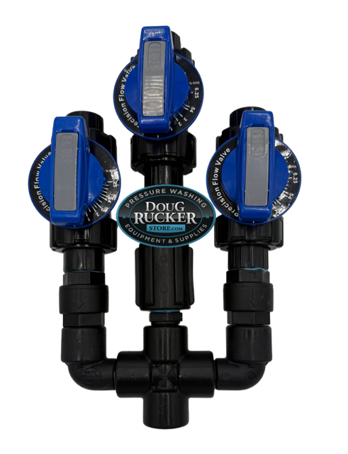 Soft Wash Metering System Half Inch