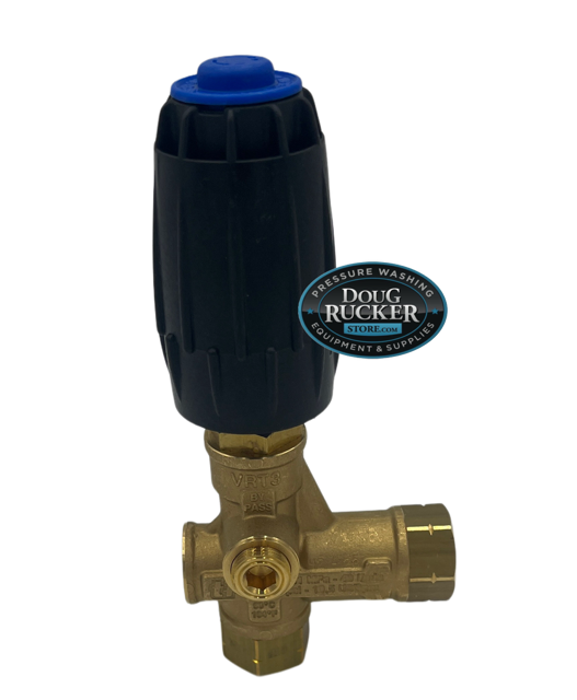pressure-actuated unloader valve for multi-wand pressure washer system setup