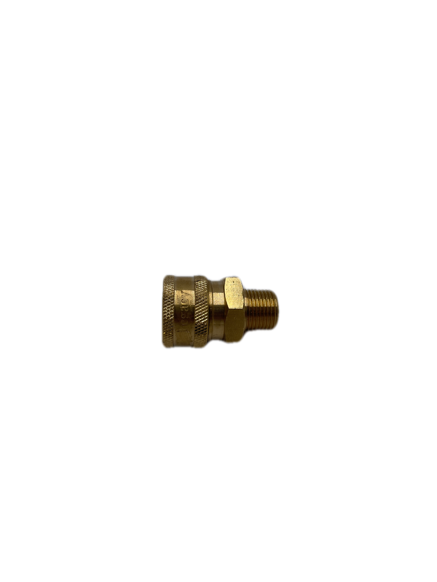 Brass 3/8 MPT Quick Coupler