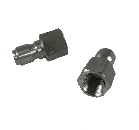 Steel Quick Connect 3/8 FPT Plug