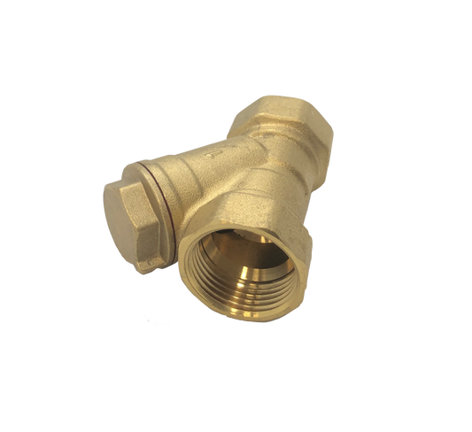 Brass Y-Strainer with Screen